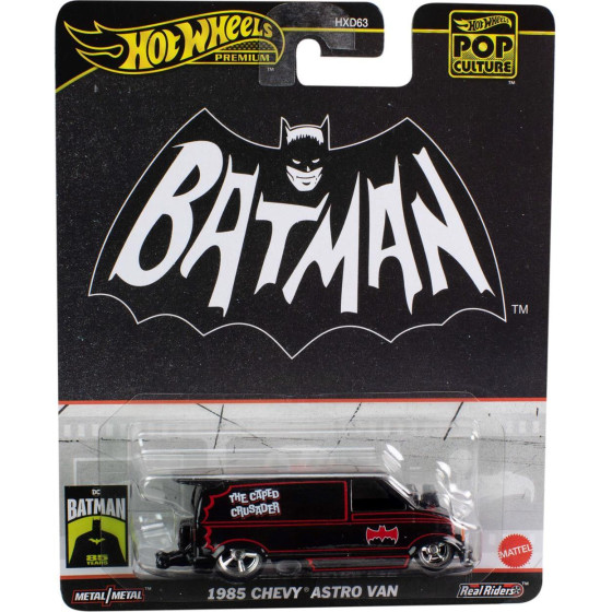 Mattel Hot Wheels Premium Pop Culture: Batman - 1985 Chevy Astro Van (HVJ48)