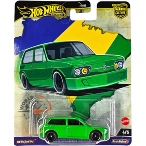 Mattel Hot Wheels Premium: Car Culture - Volkswagen Brasilia Vehicle (HRV82)