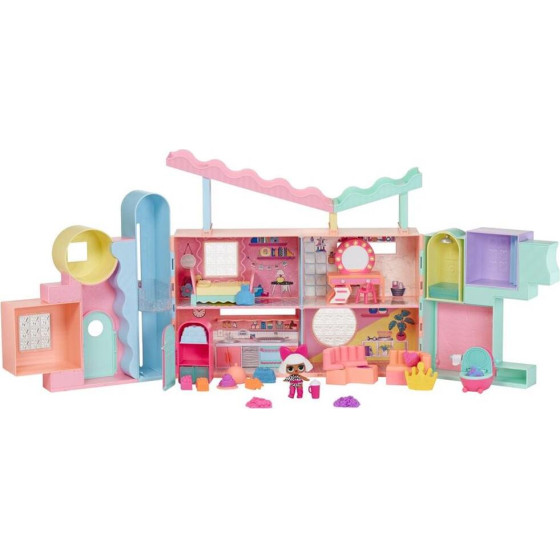 MGA L.O.L. Surprise: Squish Sand Magic House With Sister Tot (593218EUC)