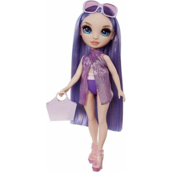 MGA Rainbow High: Swim Style Fashion - Violet Willow (Purple) Doll (507314-EUC)