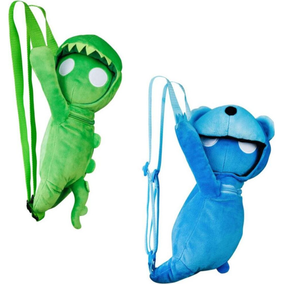 P.M.I. Gang Beasts Plush Backpacks 25 - 30cm(Random-2 characters to collect) (GB7020)