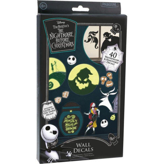 Paladone: The Nightmare Before Christmas - Wall Decals (PP11192NBC)