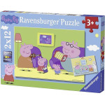 Ravensburger Puzzle: Peppa Pig (2x12pcs) (7596)
