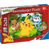 Ravensburger Puzzle: Pokemon Pikachu And Pals (2x24pcs) (05668)