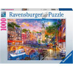 Ravensburger Puzzle: Sunset Over Amsterdam (1000pcs) (12000884)