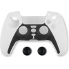 Spartan Gear - Controller Silicon Skin Cover And Thumb Grips (Compatible With Playstation 5) (colour: Black/White)