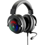 Spartan Gear - Myrmidon 3 Wired Headset (Compatible With PC, Playstation 4, Playstation 5, xboxone, Xbox Series x/s, switch) (color: Black)