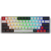 Spartan Gear - Pegasus 2 Rgb Wired Wireless 63 Keys Mechanical Gaming Keyboard (color: White/Grey)
