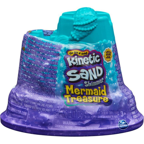 Spin Master Kinetic Sand: Shimmer - Mermaid Treasure Container (6064334)