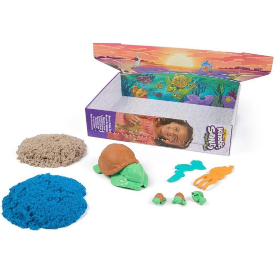 Spin Master Kinetic Sand: The One Only Project Planet - Turtle Beach (6069781)