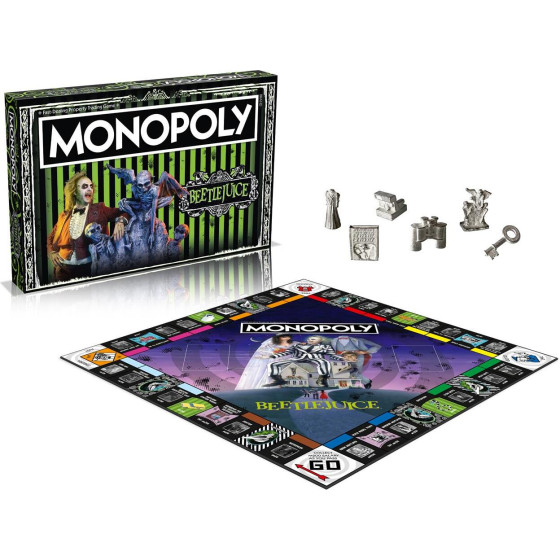 Winning Moves: Monopoly - Beetlejuice Board Game (English Language) (WM03321-EN1)