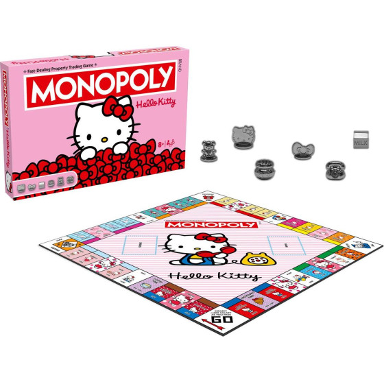 Winning Moves: Monopoly - Hello Kitty Board Game (English Language) (WM04863-EN1)