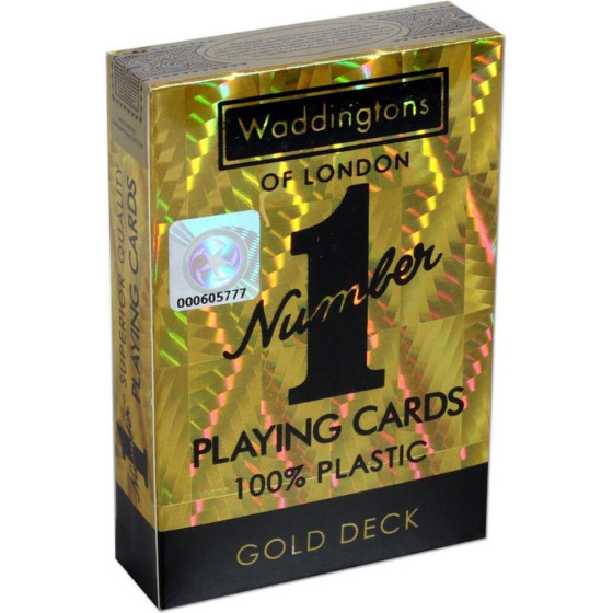 Winning Moves: Waddingtons No.1 - Gold Playing Cards (029391)