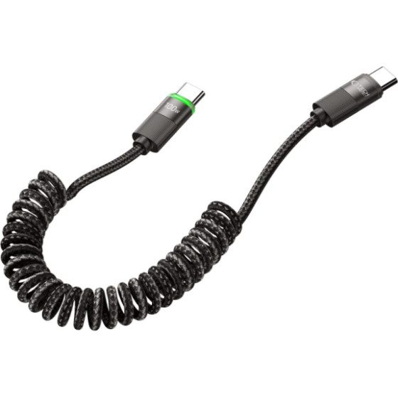 Tech-Protect Tech Protect Ultraboost Cable Type C To Type C 1.8m Black - (TPUTC18B)