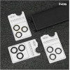 iNOS Tempered Glass Rings ��� ������� ������� Apple Iphone 16 Pro/ 16 Pro Max ����� (1 ���/3 ���.) - (5205598170417)