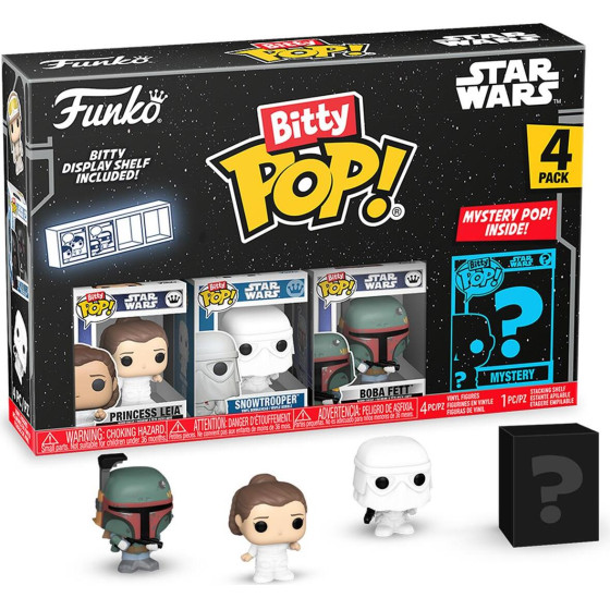 Funko Bitty Pop! 4-Pack: Star Wars - Leia Vinyl Figures