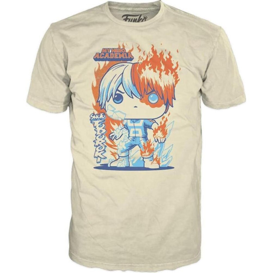 Funko Boxed Tee: My Hero Academia - Todoroki (M)