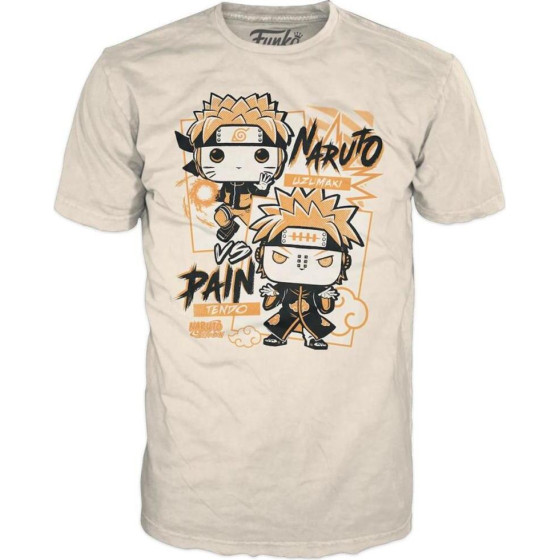 Funko Boxed Tee: Naruto Shippuden - Naruto Vs Pain T-Shirt (L)