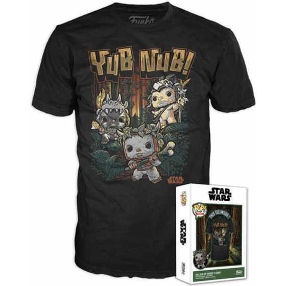 Funko Boxed Tees: Disney Star Wars Return Of The Jedi - Village Of Ewoks (M)