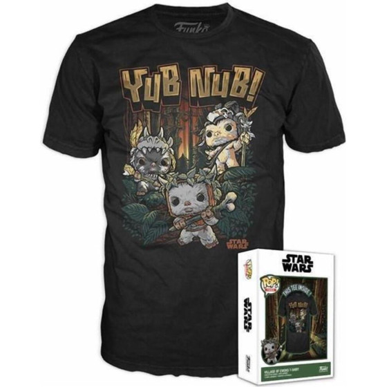 Funko Boxed Tees: Disney Star Wars Return Of The Jedi - Village Of Ewoks (S)