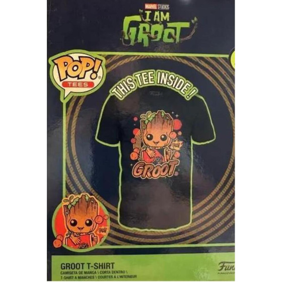 Funko Boxed Tees: Marvel I Am Groot Shorts - Relaxing Groot (M)