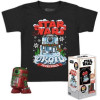 Funko Pocket Pop! Tee (Child) Disney: Star Wars - Holiday R2-D2 (Metallic) Vinyl Figure T-Shirt (S)