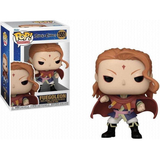 Funko Pop! Animation: Black Clover - Fuegoleon #1551 Vinyl Figure