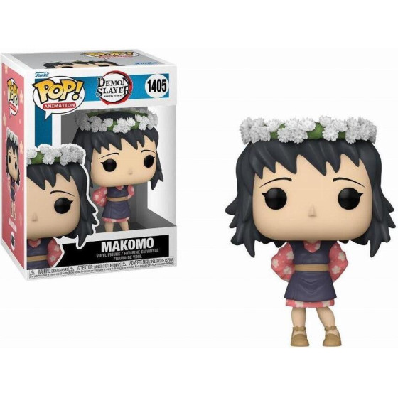 Funko Pop! Animation: Demon Slayer: Kimetsu No Yaiba - Makomo (Flower Headdress) #1405 Vinyl Figure