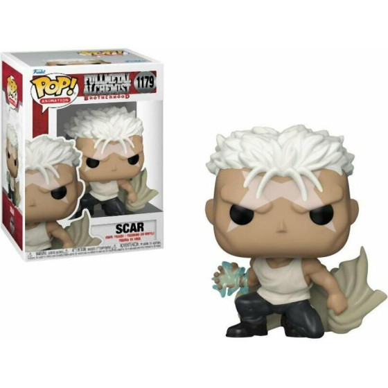 Funko Pop! Animation: Fullmetal Alchemist Brotherhood - Scar #1179 Vinyl Figure