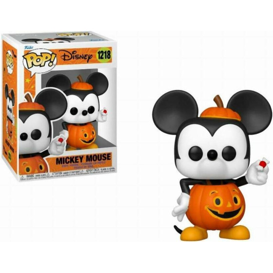 Funko Pop! Disney: Halloween S2 - Mickey Mouse (Trick Or Treat) #1218 Vinyl Figure