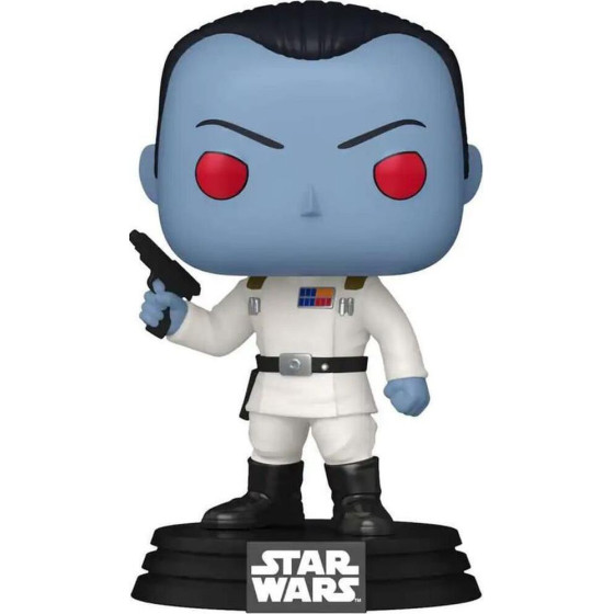 Funko Pop! Disney: Star Wars Ahsoka S2 - Grand Admiral Thrawn # 683 Bobble-Head Vinyl Figure