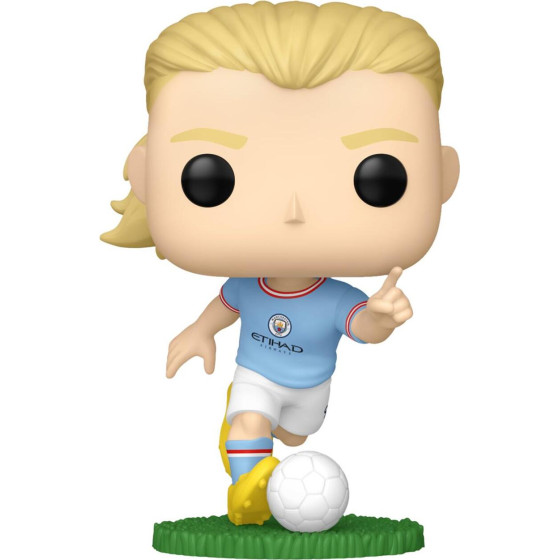 Funko Pop! Football: Manchester City - Erling Haaland (With Ball) #60 Vinyl Figure