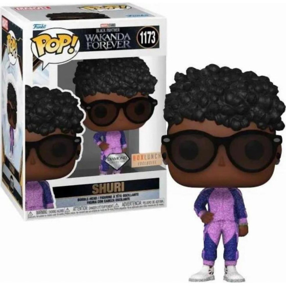 Funko Pop! Marvel: Black Panther Wakanda Forever - Shuri (Diamond Collection) (Special Edition) #1173 Bobble-Head Vinyl Figure