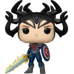 Funko Pop! Marvel: What If...? - Infinity Captain Carter #1464 Bobble-Head Vinyl Figure
