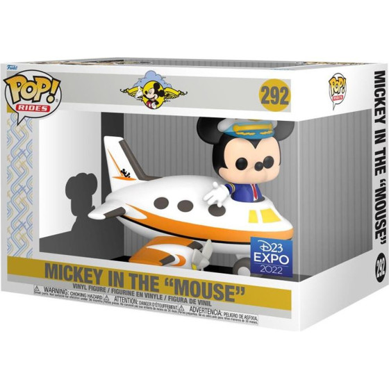 Funko Pop! Rides: Mickey In The Mouse (Special Edition) #292 Vinyl Figure