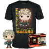 Funko Pop! Tee (Adult): My Hero Academia - Katsuki Bakugo (Metallic) (Special Edition) Vinyl Figure T-Shirt (M)