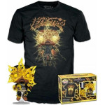 Funko Pop! Tee (Adult): Spider-Man No Way Home S3 - Electro (Glows In The Dark) Vinyl Figure T-Shirt (M)