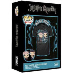 Funko Pop! Tee (Adult): Tim Burtons Corpse Bride - Emily (Blacklight) Vinyl Figure And T-Shirt (L)