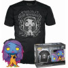 Funko Pop! Tee (Adult): Tim Burtons Corpse Bride - Emily (Blacklight) Vinyl Figure And T-Shirt (XL)