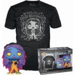 Funko Pop! Tee (Adult): Tim Burtons Corpse Bride - Emily (Blacklight) Vinyl Figure And T-Shirt (XL)