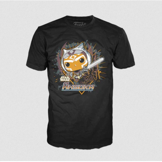 Funko Pop! Tee: The Book Of Boba Fett - Ahsoka (M)