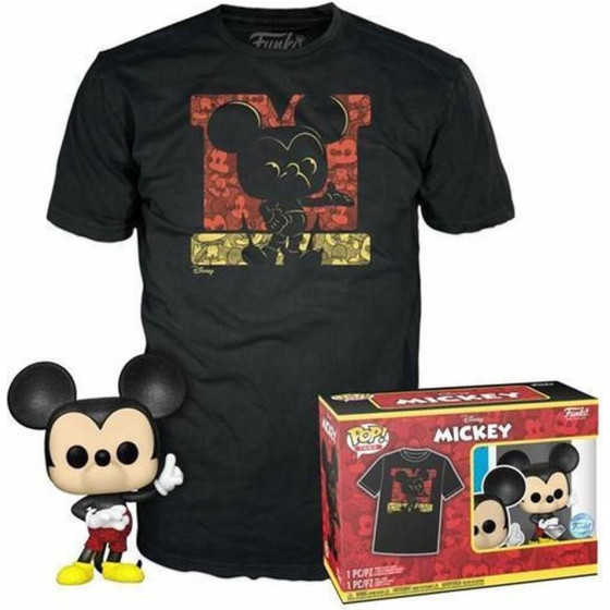Funko Pop! Tees (Adult): Disney - Mickey Mouse (Diamond Collection) (Special Edition) Vinyl Figure T-Shirt (M)