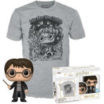 Funko Pop! Tees (Adult): Harry Potter - Harry Potter Vinyl Figure And T-Shirt (XL)