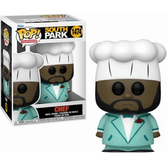 Funko Pop! Television: South Park - Chef In Suit #1474 Vinyl Figure
