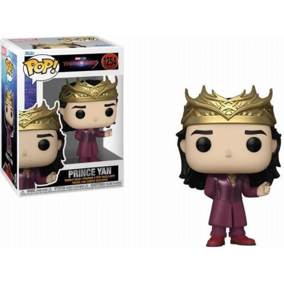 Funko Pop! The Marvels - Prince Yan #1254 Bobble-Head Vinyl Figure