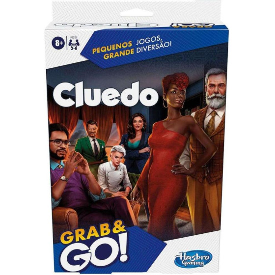 Hasbro Cluedo: Grab And Go - Board Game (Greek Language) (F8251)