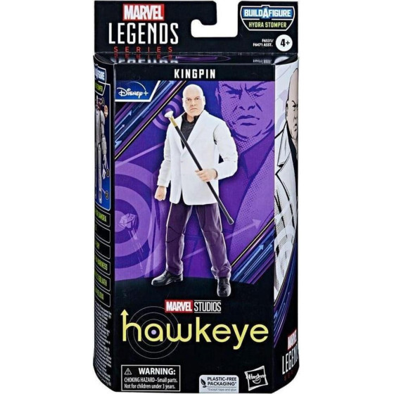 Hasbro Disney Marvel Legends Series: Build a Figure Hydra Stomper - Hawkeye Kingpin Action Figure (15cm) (F6531)