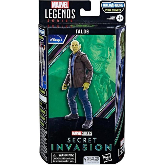 Hasbro Disney Marvel Legends Series: Build a Figure Hydra Stomper - Secret Invasion Talos Action Figure (15cm) (F6535)
