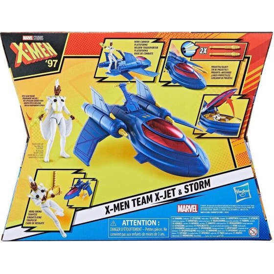 Hasbro Marvel Studios X-Men 97: Epic Hero Series - X-Men Team X-Jet Storm (F7974)