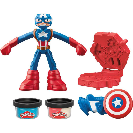 Hasbro Play-Doh Marvel: Captain America - Stamping Shield (G0056)